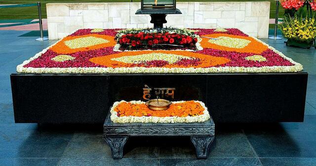 Gandhi is brutally shot