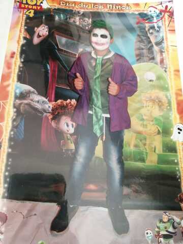 DISFRAZADO DEL GUASON