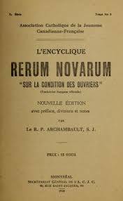 Rerum Novarum sous Léon XIII