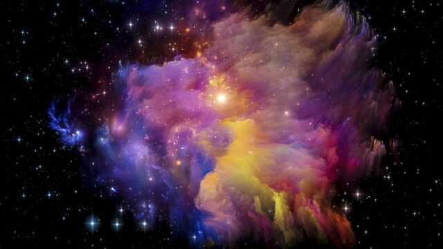 creación de las nebulosas y estrellas