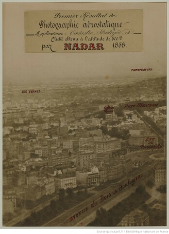 Prise de vue aérienne - Nadar