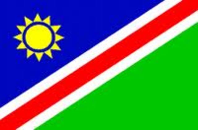 Namibia gains independence from Germany