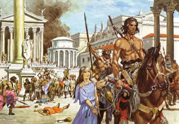 Saqueo de Roma por los galos