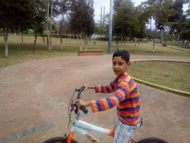 Practicando mi deporte favorito