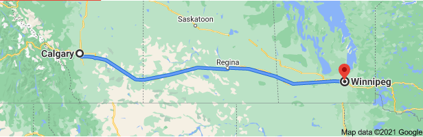 Moved from Calgary to Winnipeg!