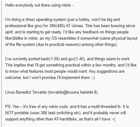 Linus Benedict Torvals