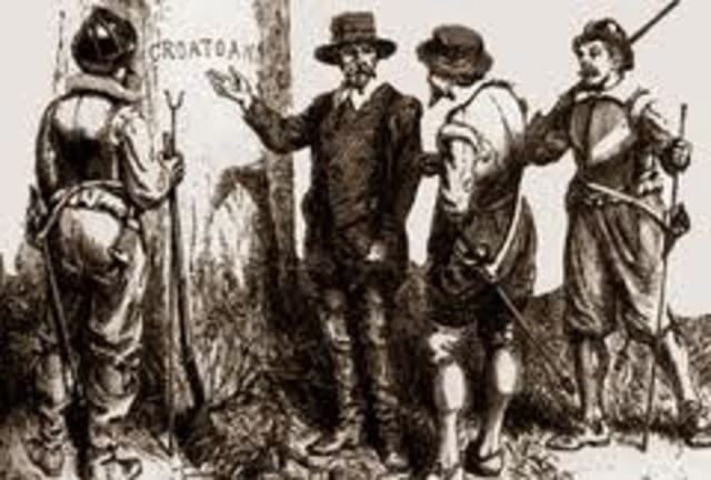 John White returns to Roanoke to find it had vanished