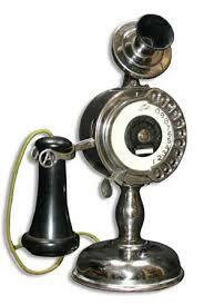Strowger 11 digit desk telephone