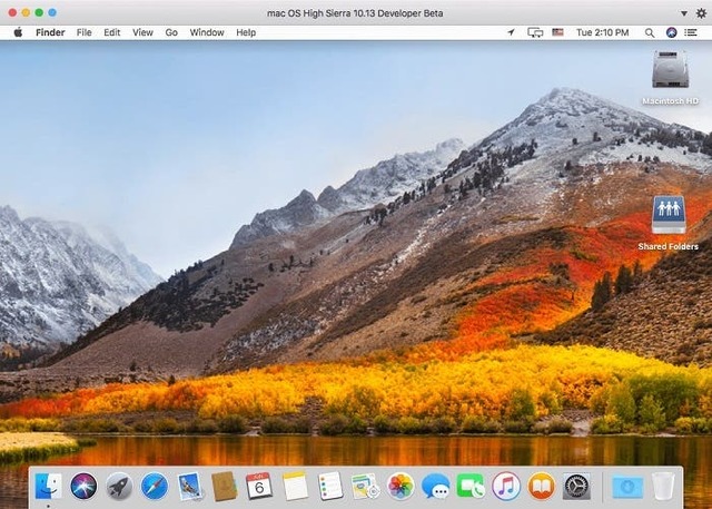 Mac OS 10.13 “High Sierra”