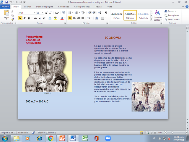 Pensamiento Económico de la Antiguedad