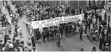 Fuertes movimientos de agitación política