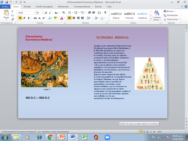 PENSAMIENTO ECONÓMICO MEDIEVAL