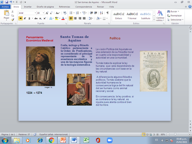 SANTO TOMÁS DE AQUINO