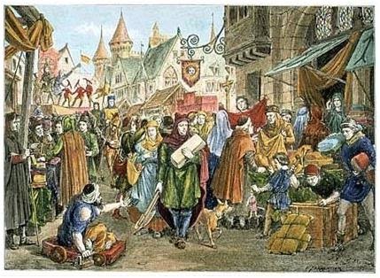 Del feudalismo al capitalismo mercantil