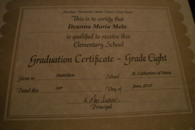 Graduate elementary school