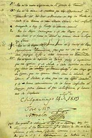 Sentimientos de la Nación