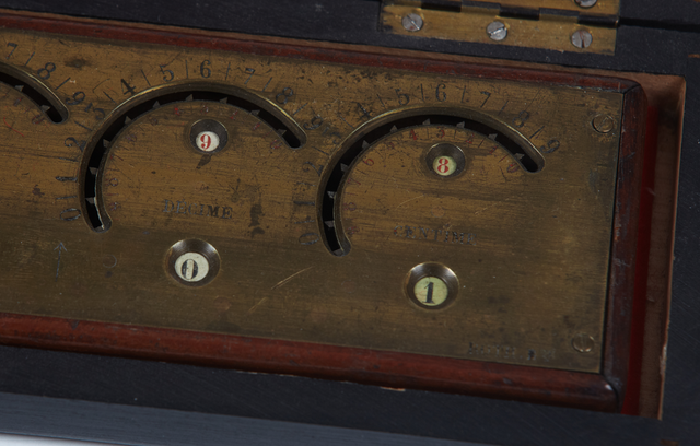 improved pascal's calculator by Roth