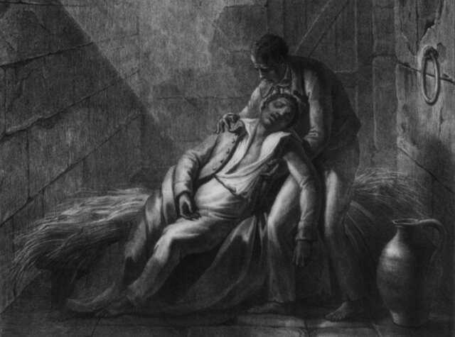 L'Ouverture Imprisoned by French