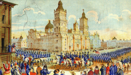 el ejército de estados unidos ocupa la ciudad de México