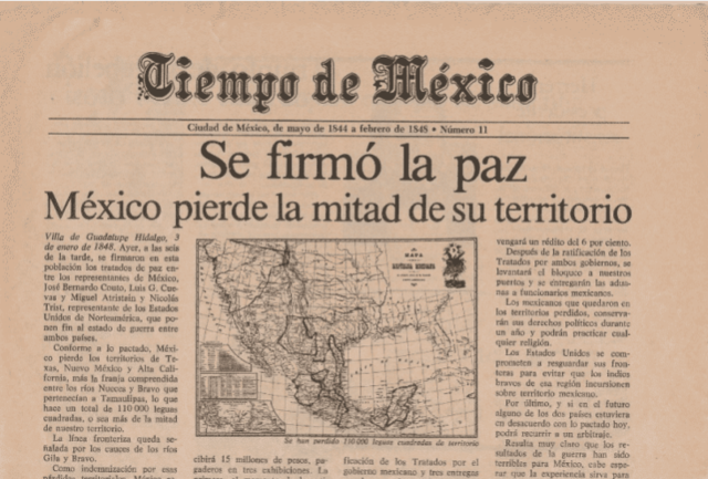 firma del tratado de Guadalupe hidalgo