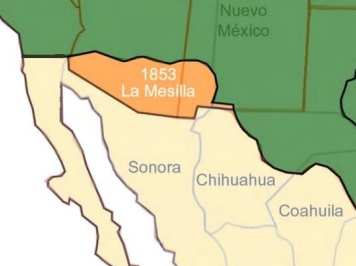 venta del territorio de la Mesilla