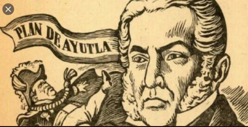 proclamación de plan de Ayutla contra santa Anna