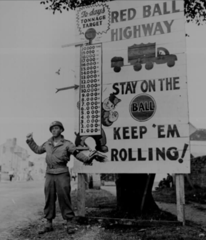 RED BALL EXPRESS Y SU SERVICIO LOGÍSTICO AL SERVICIO DE LOS ALIADOS