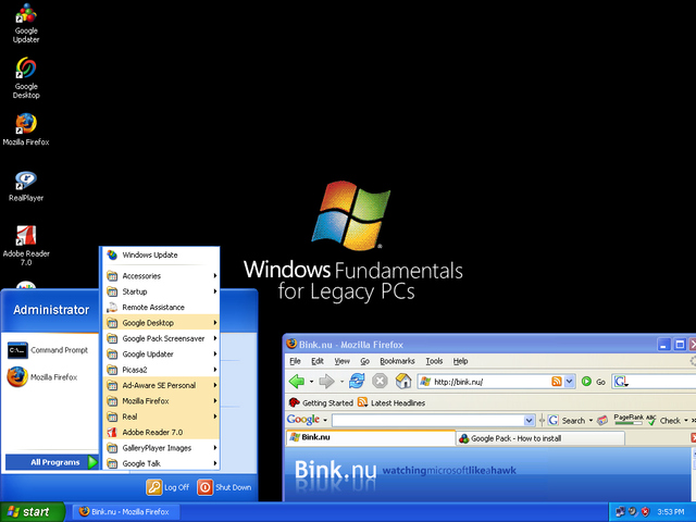 Windows Fundamentals for Legacy PCs
