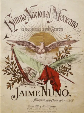 estreno del himno nacional mexicano
