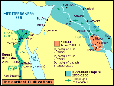 SUMER [Región entre el Río Tigris y Éufrates]