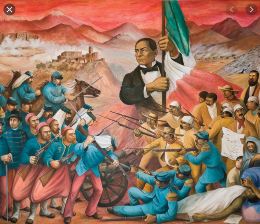 Juárez inica de la capital e inicia su gobierno itinerante