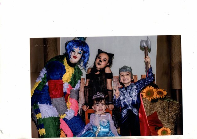 Halloween en familia
