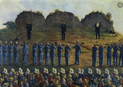 sitio de Querétaro. captura y fusilamiento de Maximiliano