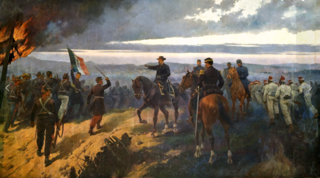 Porfirio Díaz se subleva con el plan dela noria