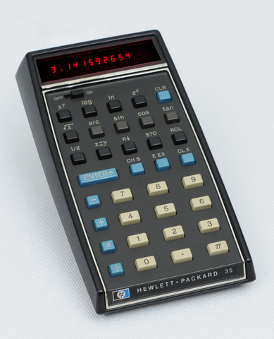 HP-35: Handheld Calculator