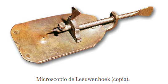 El microscopio de Antonie van Leeuwenhoek