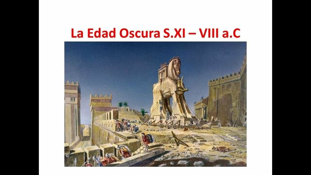 LA EDAD OBSCURA: H. 1100-800 A.C
