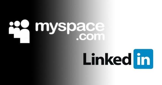 Aparecen Myspace y LinkedIn