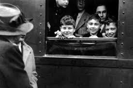 First Kindertransport Arrives in Great Britan