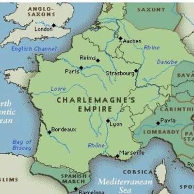 Timeline: Frank empire