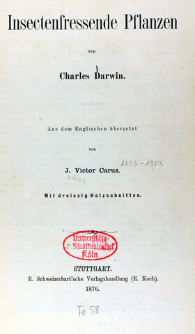 Publica "Insectivorous Plants"