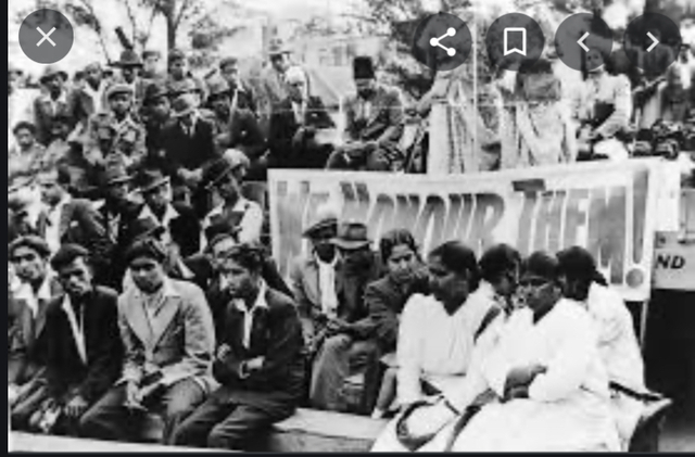 Gandhi begins his peaceful revolution