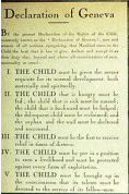 DECLARACION DE GINEBRA SOBRE LOS DERECHOS DEL NIÑO