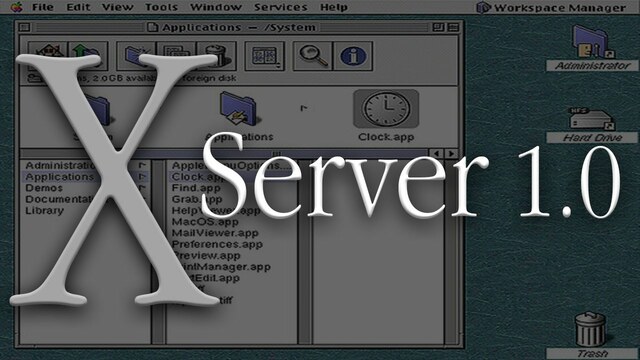Mac OS X Server 1.0