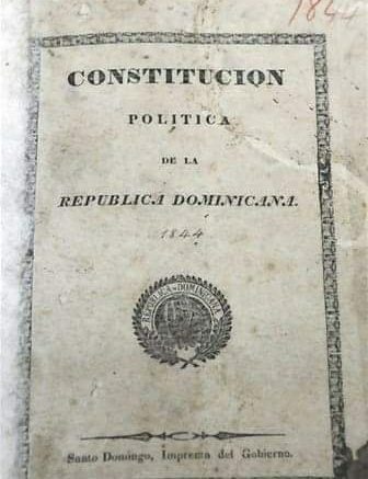 Proclamación de la constitución.