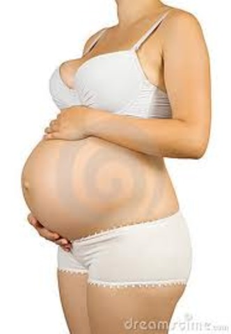 Nine Months Pregnant