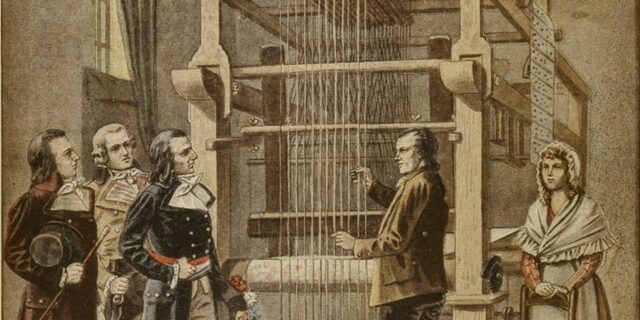 Joseph Marie Jacquard inventó un sistema de tarjetas perforadas