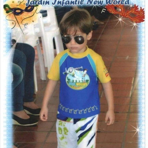 Modelo fashion del Jardín Infantil
