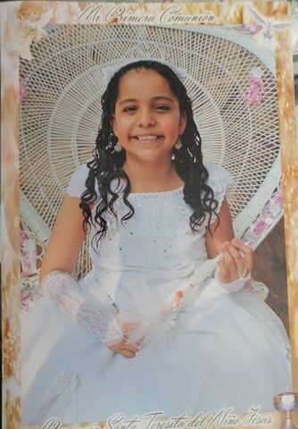 MI PRIMERA COMUNION.