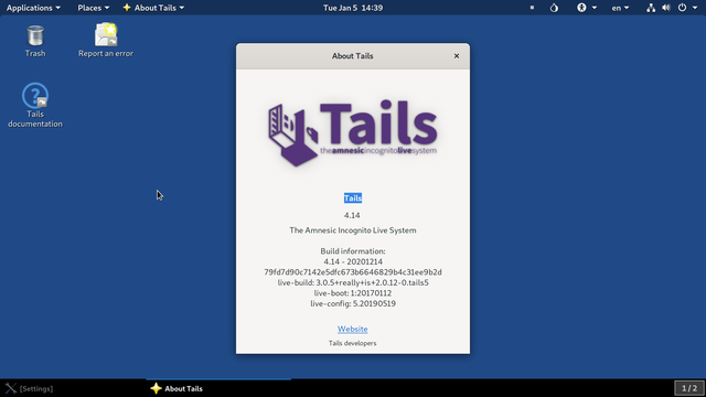 Linux Tails